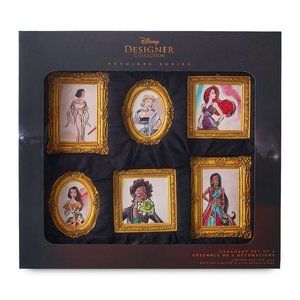 Disney PRINCESS DESIGNER Ornament Set Limited